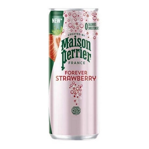 Maison Perrier, Sparkling Water Strawberry, 11.15 X 8 Count (case Of 3) Maison Perrier