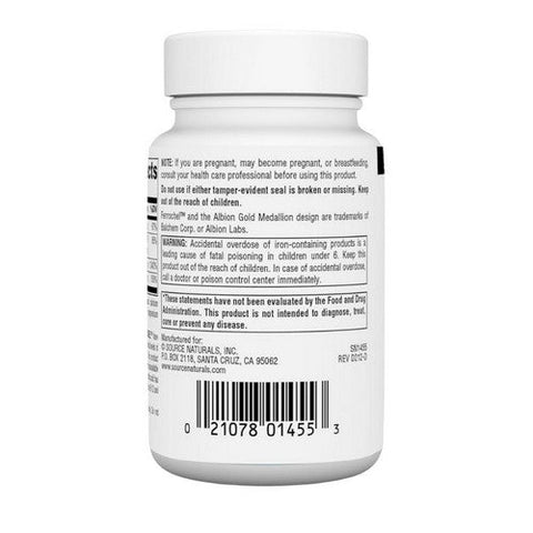 Source Naturals, Advanced Ferrochel, 90 Tabs