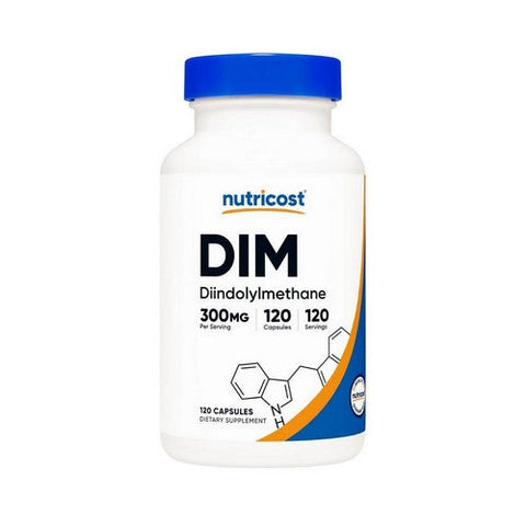 Nutricost, DIM Capsules, 300 Mg, 120 Count Nutricost