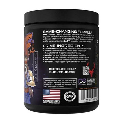 Bucked Up, BAMF Anime Ninja Nectar, 12.7 Oz Bucked Up