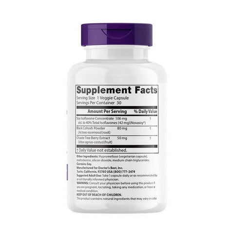 Doctors Best, Women's Menopause Support, 30 Veggie Caps Doctors Best