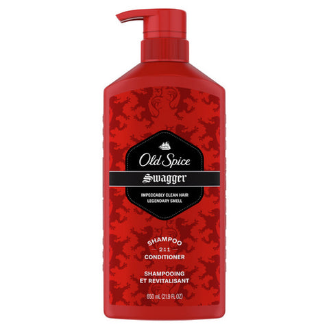 Old Spice Swagger 2 In1 Shampoo And Conditioner For Men 21.9 Oz (Case Of 4) by Old Spice