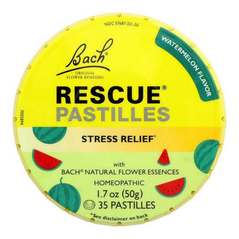Bach, Pastilles Stress Relief Watermelon, 1.7 Oz Bach
