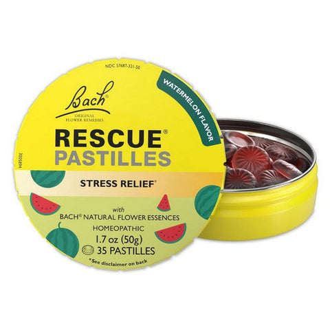 Bach, Pastilles Stress Relief Watermelon, 1.7 Oz Bach