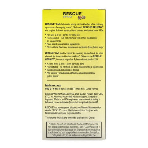 Bach, Kids Rescue Sleep Aid Spray Homeopathic, 0.7 Oz Bach