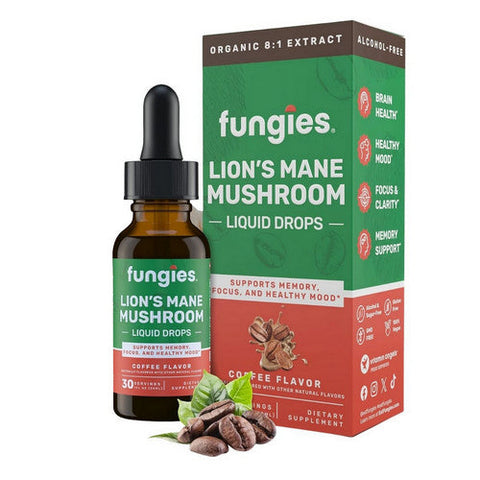 Fungies, Lions Mane Mushroon Tincture Coffee, 30 Ml Fungies