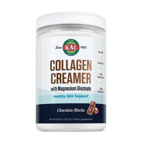 Kal, Magnesium Collagen Creamer Powder Chocolate Mocha, 8.36 Oz