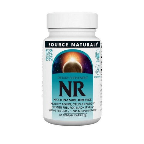 Nictotinamide Riboside 30 Veg Caps by Source Naturals