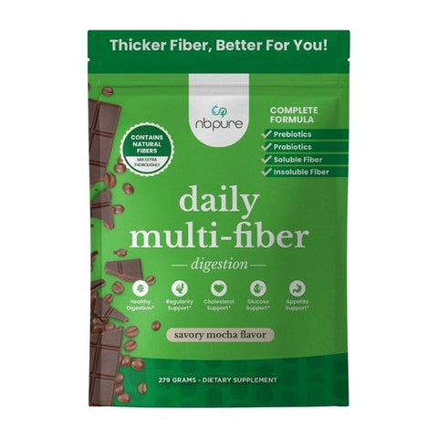 Daily Multi Fiber Savory Mocha Flavor 279 Grams by NBPure