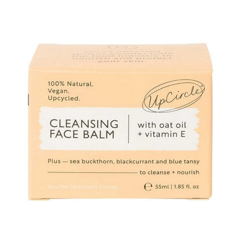 Cleansing Face Balm With Oat Oil + Vitamin E 1.9 Oz by UpCircle