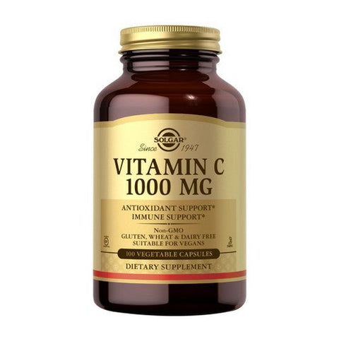 Solgar, Vitamin C, 1000 mg, 100 V Caps Solgar