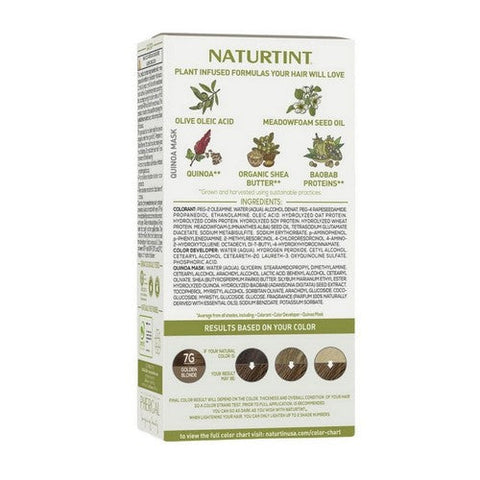 Naturtint, Permanent Hair Color 7G Golden Blonde, 5.07 Oz Naturtint