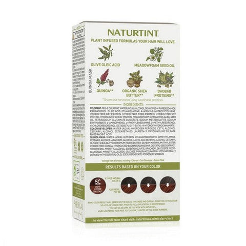 Naturtint, Permanent Hair Color 5C Light Copper Chestnut, 5.07 Oz Naturtint