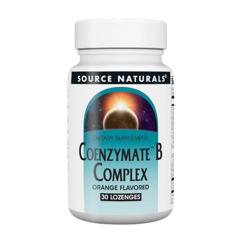 Coenzymate B Complex Orange 30 Lozenges by Source Naturals