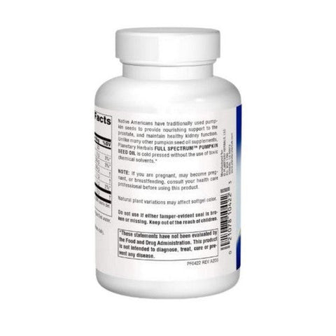 Planetary Herbals, Full Spectrum Pumpkin Seed Oil, 90 Sftgls Planetary Herbals