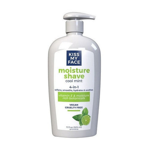 Kiss My Face, 4 In 1 Moisture Shave Lotion Cool Mint, Cool Mint EA 1/11 OZ Kiss My Face