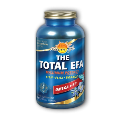 Total EFA Maximum Potency Omega 3-6-9 180 Softgels by Health From The Sun