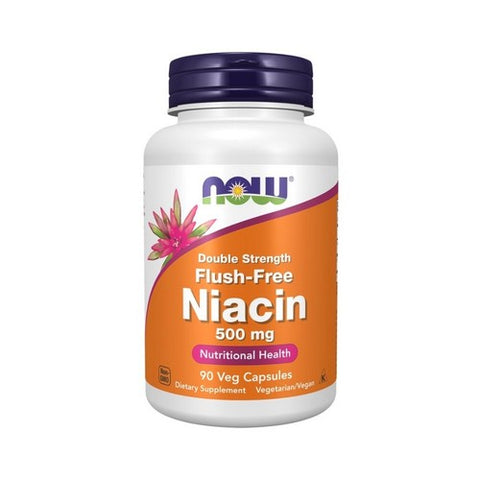 Now Foods, Flush Free Niacin, 500 mg, 90 Veg Caps Now Foods