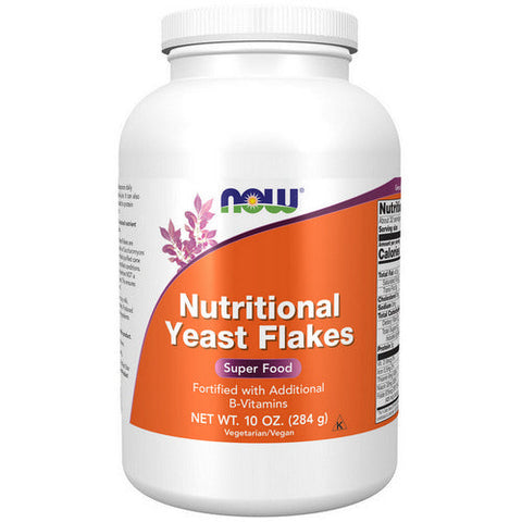 Now Foods, Nutritional Yeast Flakes, FLAKES, 10 Oz Now Foods