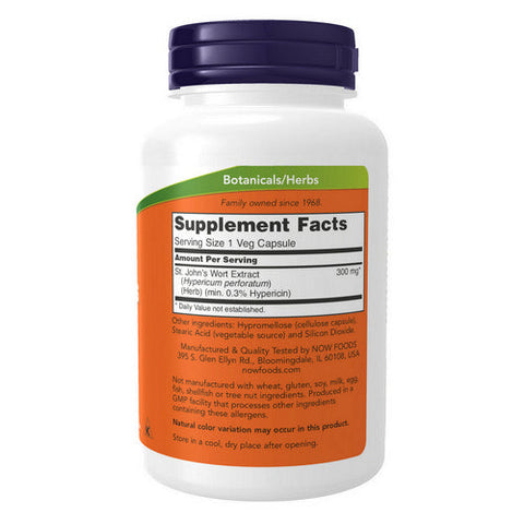 Now Foods, St. John's Wort, 300 mg, 250 Caps Now Foods