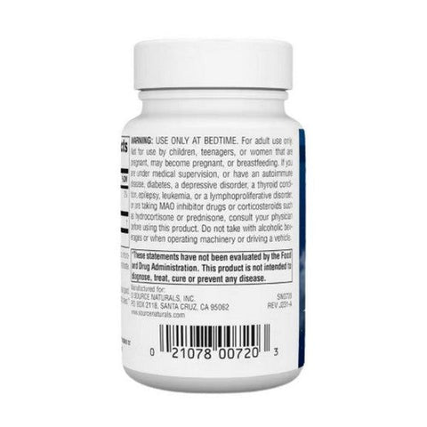 Source Naturals, Sleep Science Melatonin, 1 mg, 200 Tabs Source Naturals