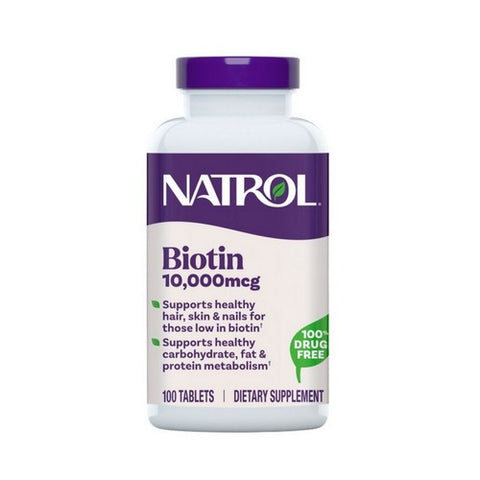 Natrol, Biotin, 100 tab Natrol