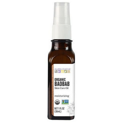 Aura Cacia, Organic Skincare Oil, Baobab 1 oz Aura Cacia