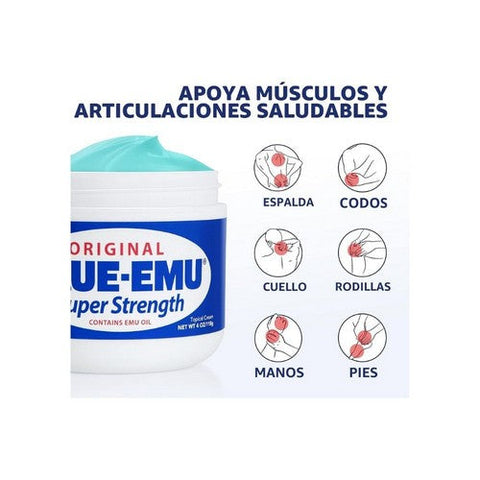 Blue-Emu, Original Super Strength Topical Cream, 4 Oz